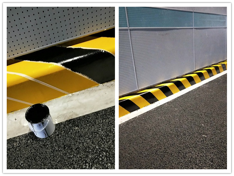 隧道路沿反光漆