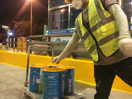 冬季道路反光漆施工注意事項小知識