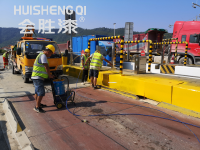 車道安全島油漆的存儲穩(wěn)定性測試