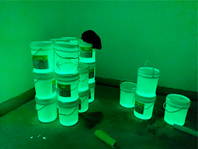 隧道蓄能發光漆