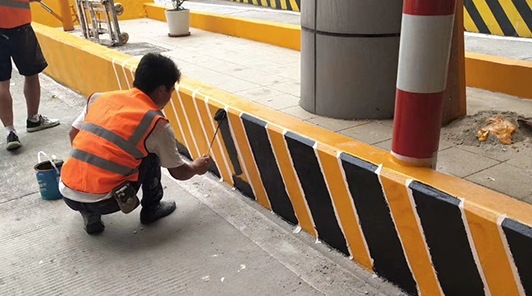 收費站反光漆施工 收費站反光漆施工