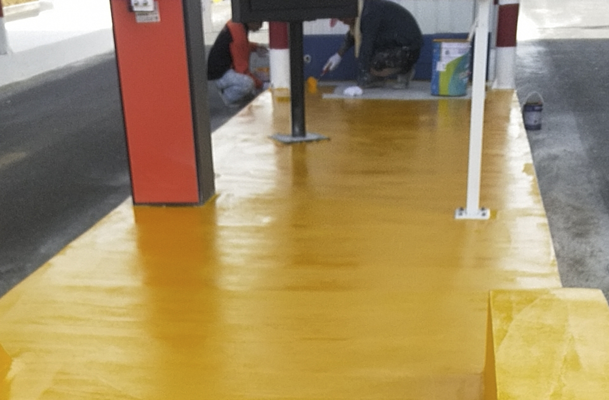 高速警示反光漆效果圖 高速警示反光漆效果圖