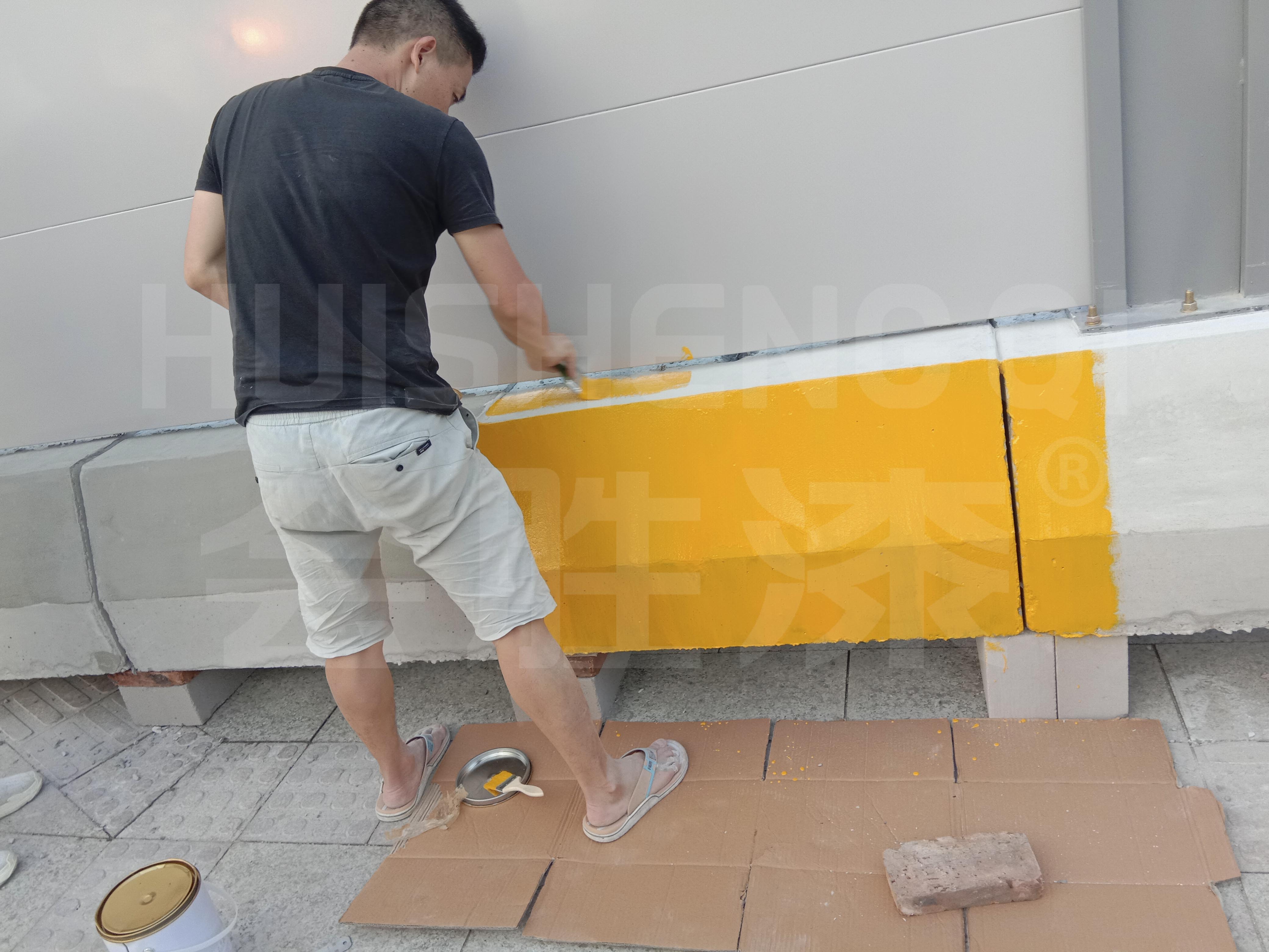 水泥隔離墩反光漆 水泥隔離墩反光漆